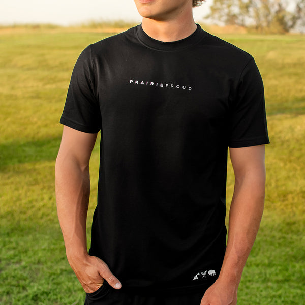 Mens - Staple Athletic Crew T - Black