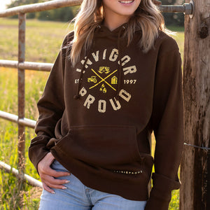 Unisex - InVigor Proud Collab Hood - Brown