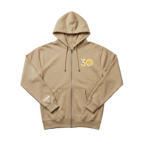 Unisex - InVigor 30th Collab Zip Hood - Tan