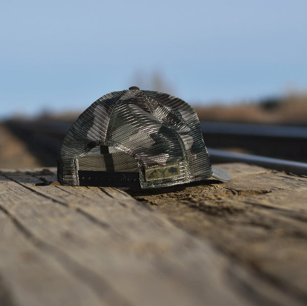 Unisex - Staple Tradesmen Trucker - Stone / Camo